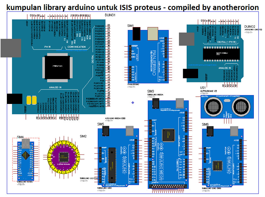 arduino uno r3 library for proteus 8